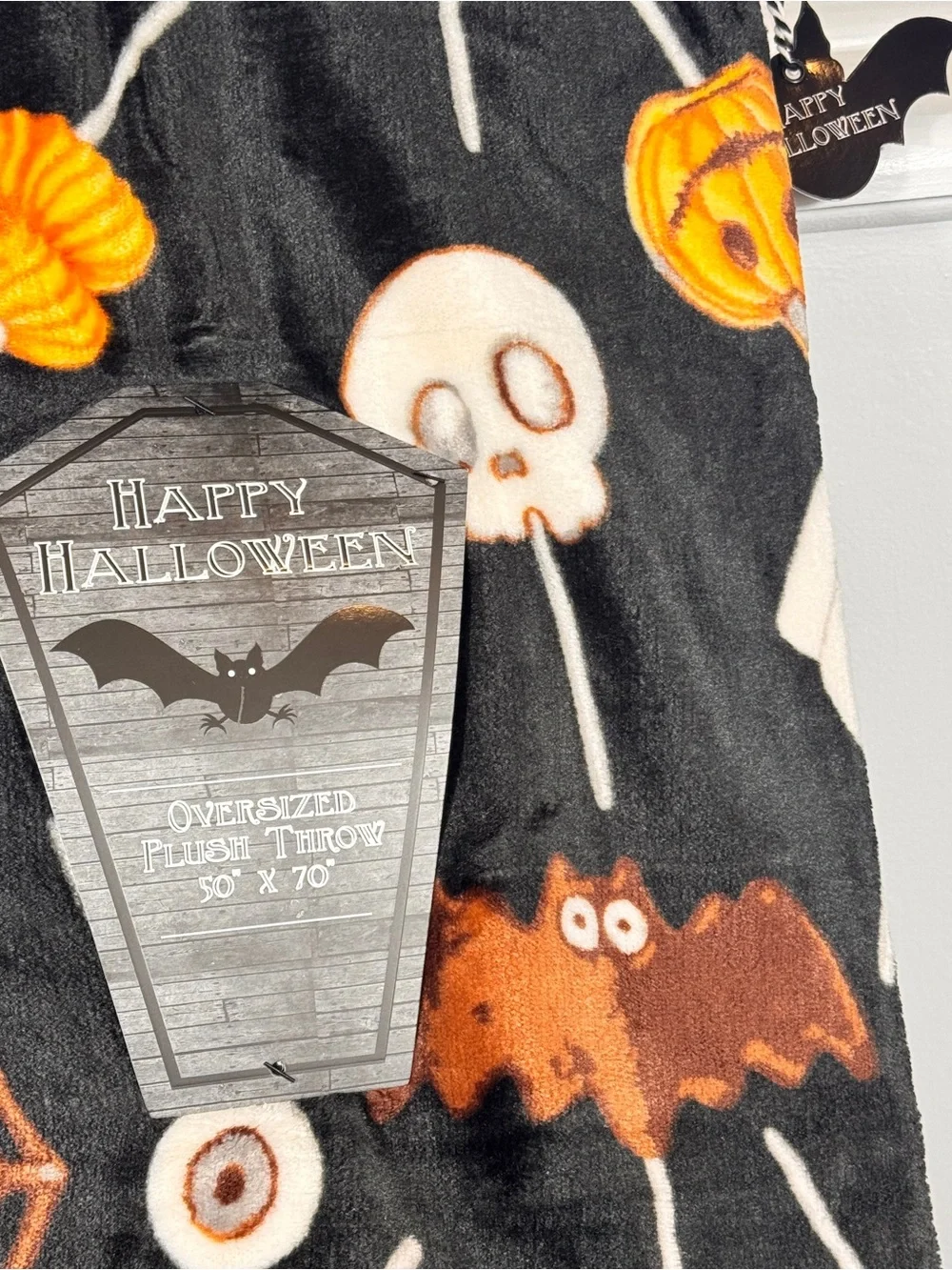 NEW Happy Halloween Lollipops Blanket 50x70